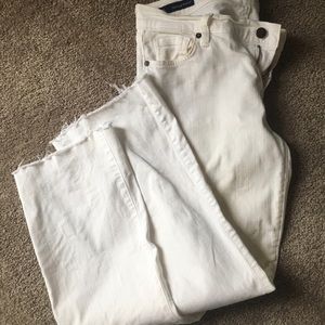 Citizens of Humanity Frayed Bootcut Jeans